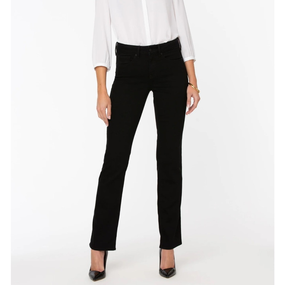 NYDJ Black Straight Leg Women's Jeans